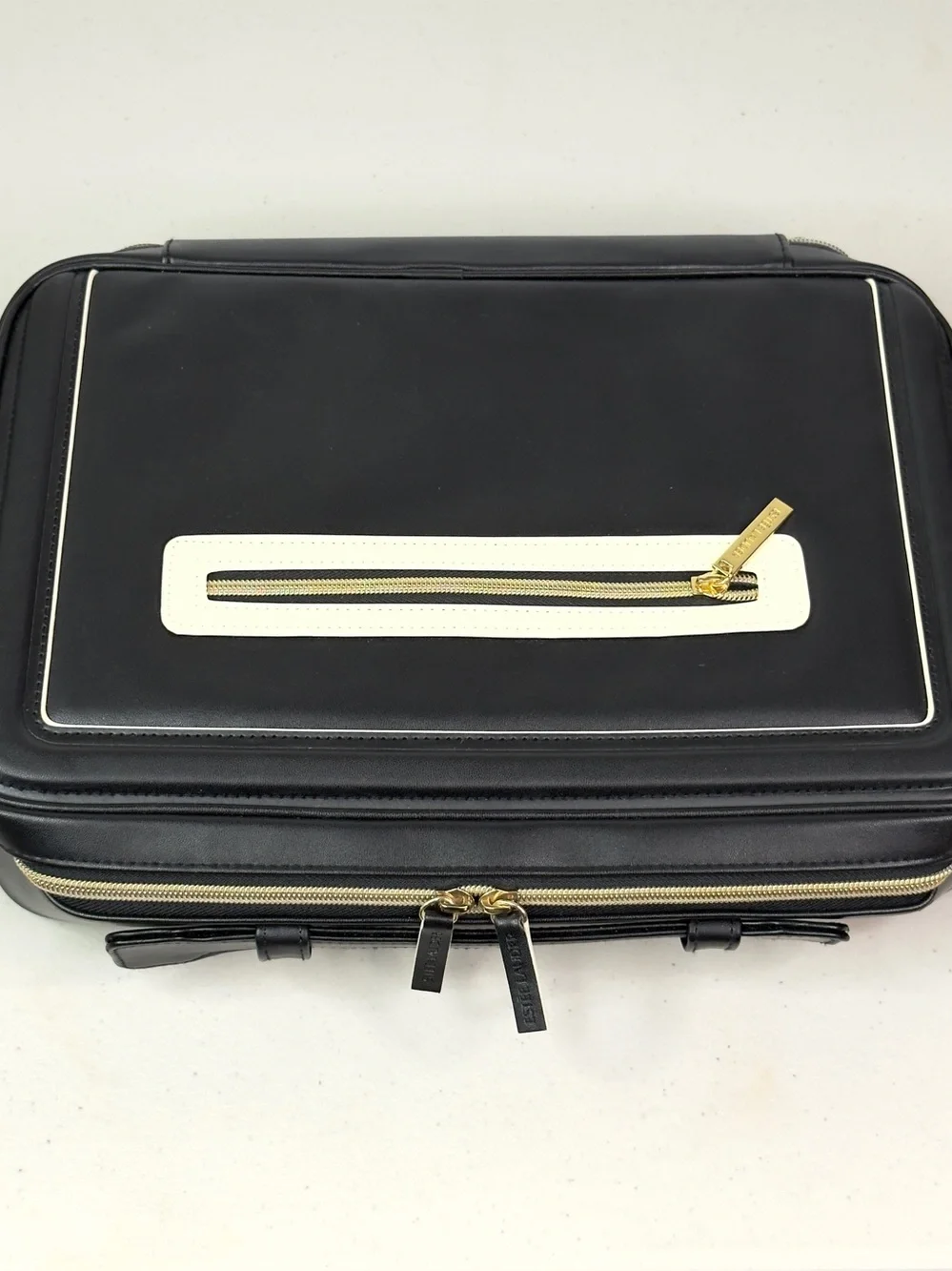 Luxury Travel Makeup Case Bundle Laura Geller Prada Sisley Beauty Set NEW